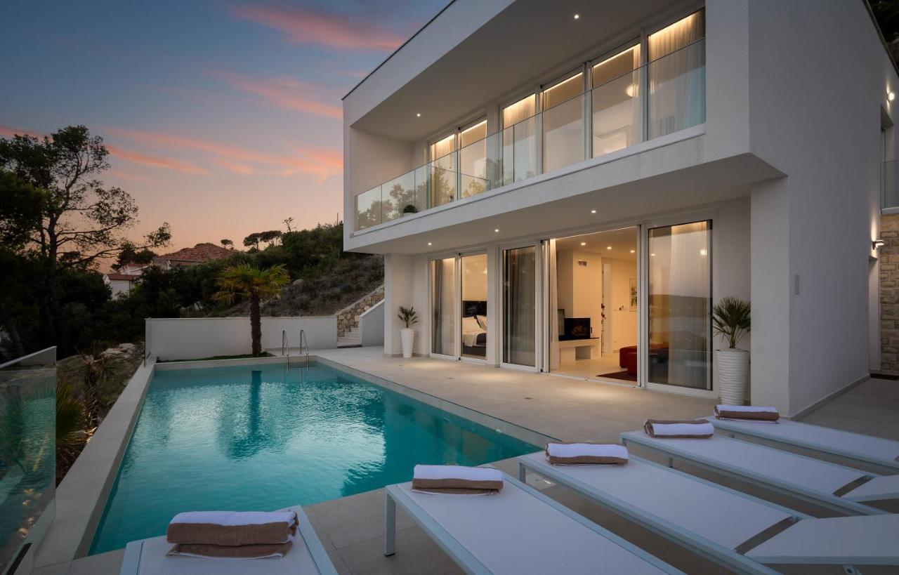 Villa Adria View With Heated Pool I Trogir Exterior foto