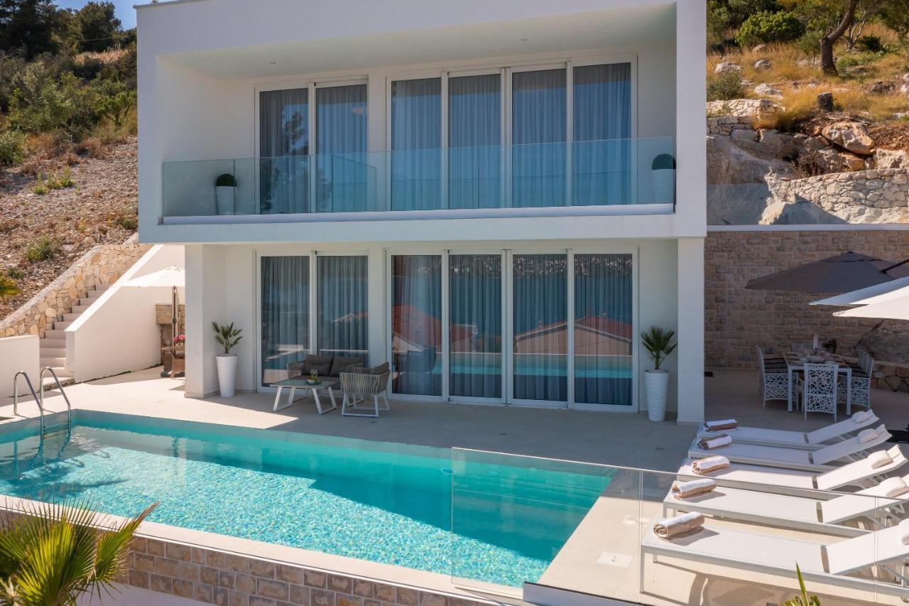 Villa Adria View With Heated Pool I Trogir Exterior foto