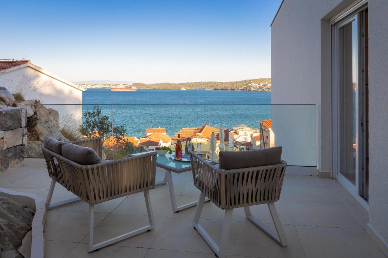 Villa Adria View With Heated Pool I Trogir Exterior foto