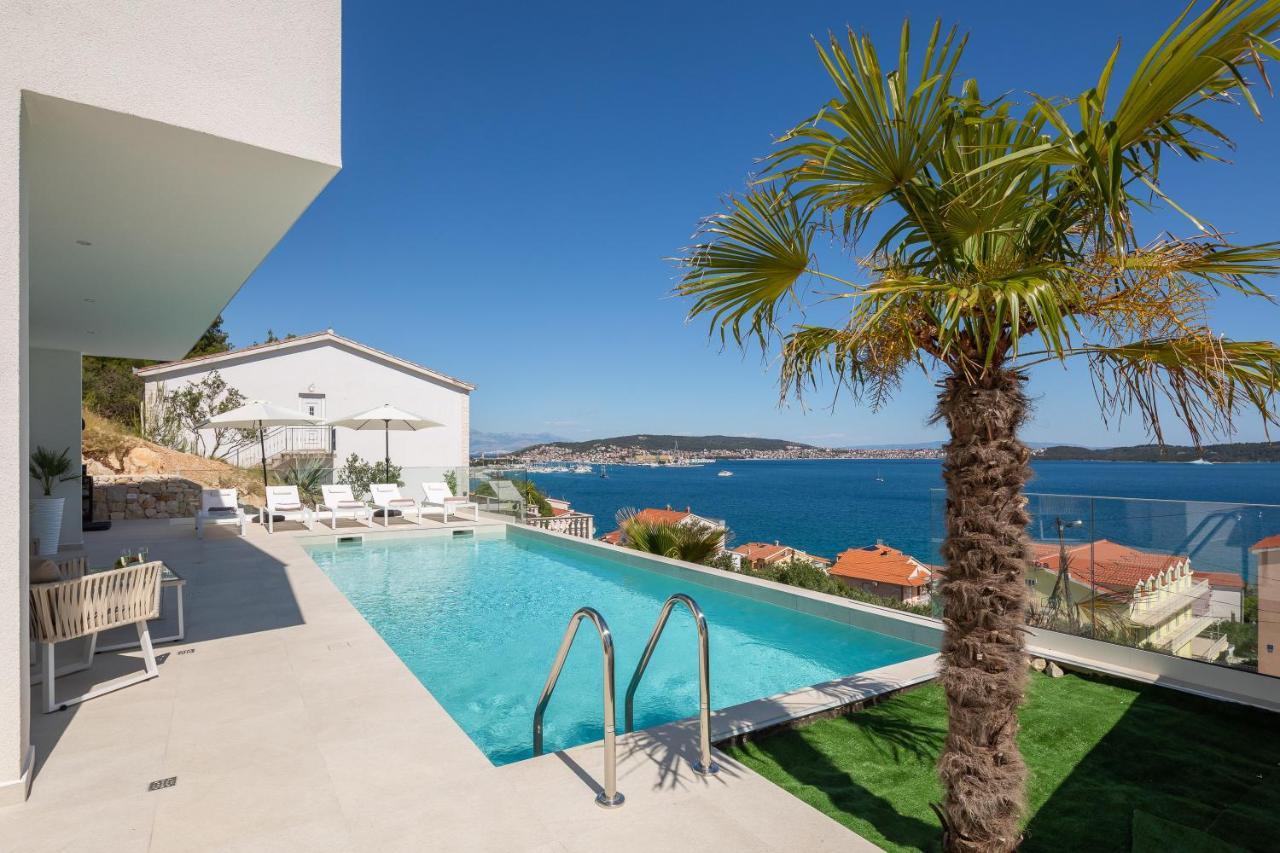 Villa Adria View With Heated Pool I Trogir Exterior foto